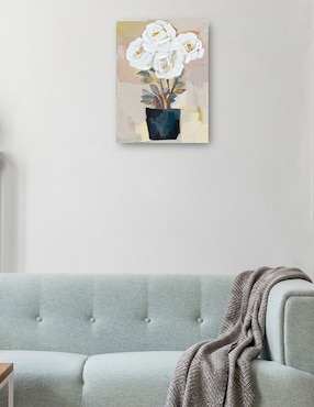 Cuadro decorativo Pétalo Panache III técnica mixta Cuadros Jr Macetas