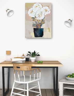 Cuadro decorativo Pétalo Panache III técnica mixta Cuadros Jr Macetas