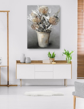 Cuadro decorativo Preciosos susurros I técnica mixta Cuadros Jr Macetas