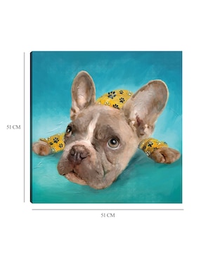 Cuadro decorativo PJ Cachorros II técnica mixta Cuadros Jr Animales Domésticos