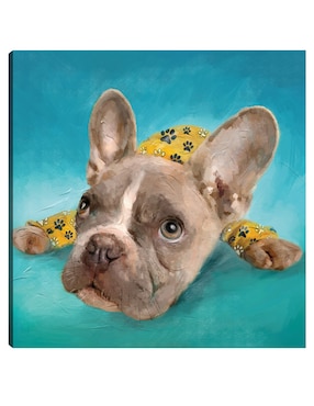Cuadro decorativo PJ Cachorros II técnica mixta Cuadros Jr Animales Domésticos