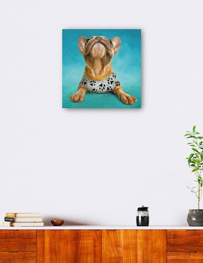 Cuadro decorativo PJ Cachorros III técnica mixta Cuadros Jr Animales Domésticos