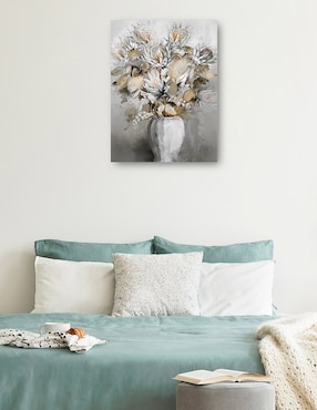 Cuadro decorativo Preciosos susurros II técnica mixta Cuadros Jr Floreros