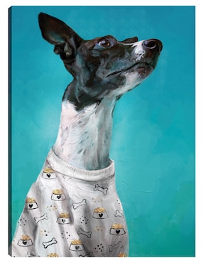 Cuadro decorativo PJ cachorros I técnica mixta Cuadros Jr Animales Domésticos