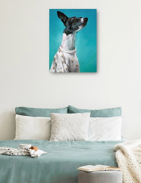 Cuadro decorativo PJ cachorros I técnica mixta Cuadros Jr Animales Domésticos