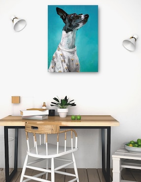 Cuadro decorativo PJ cachorros I técnica mixta Cuadros Jr Animales Domésticos