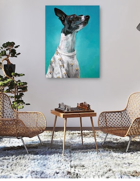 Cuadro decorativo PJ cachorros I técnica mixta Cuadros Jr Animales Domésticos