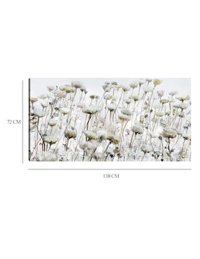 Cuadro decorativo Pradera de marissa técnica mixta Cuadros Jr Floración