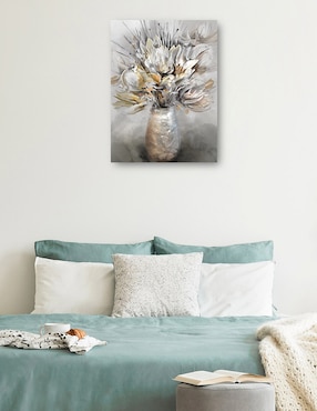Cuadro decorativo Preciosos susurros III técnica mixta Cuadros Jr Floreros