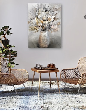 Cuadro decorativo Preciosos susurros III técnica mixta Cuadros Jr Floreros