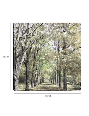 Cuadro decorativo Rango de primavera técnica mixta Cuadros Jr Caminos