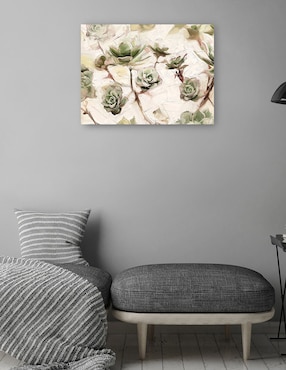 Cuadro decorativo Príncipe verde técnica mixta Cuadros Jr Primavera