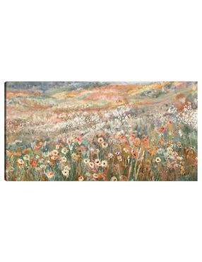 Cuadro decorativo Primavera silenciosa técnica mixta Cuadros Jr Primavera