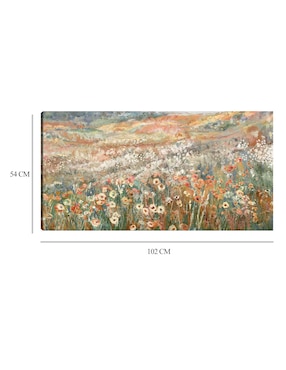 Cuadro decorativo Primavera silenciosa técnica mixta Cuadros Jr Primavera
