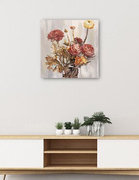 Cuadro decorativo Ramo de cosecha técnica mixta Cuadros Jr Floreros