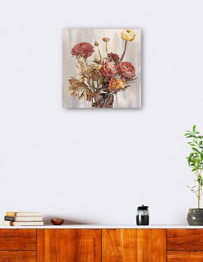 Cuadro decorativo Ramo de cosecha técnica mixta Cuadros Jr Floreros