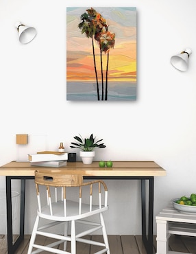 Cuadro decorativo Puesta de sol técnica mixta Cuadros Jr Crepúsculo