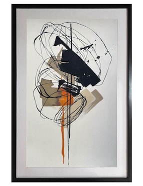 Pintura Enigma II técnica acrílico Lune Art Gallery