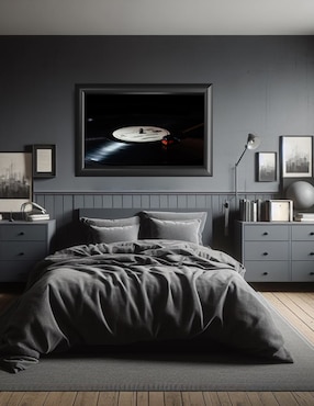 Cuadro decorativo Pixelarte disco de acetato