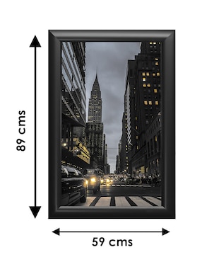 Cuadro decorativo Pixelarte nueva york