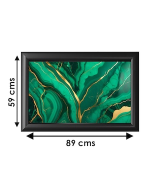 Cuadro decorativo Pixelarte marble