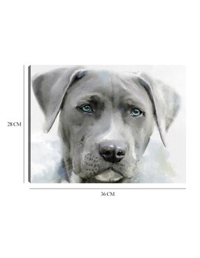 Cuadro decorativo Sabuesos de galería II técnica mixta Cuadros Jr Animales Domésticos