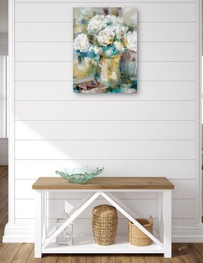 Cuadro decorativo Renacimiento técnica mixta Cuadros Jr Floreros