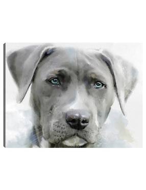 Cuadro decorativo Sabuesos de galería II técnica mixta Cuadros Jr Animales Domésticos