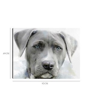 Cuadro decorativo Sabuesos de galería II técnica mixta Cuadros Jr Animales Domésticos
