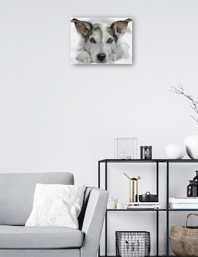 Cuadro decorativo Sabuesos de galería I técnica mixta Cuadros Jr Animales Domésticos