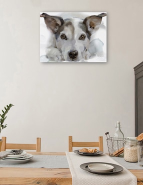 Cuadro decorativo Sabuesos de galería I técnica mixta Cuadros Jr Animales Domésticos