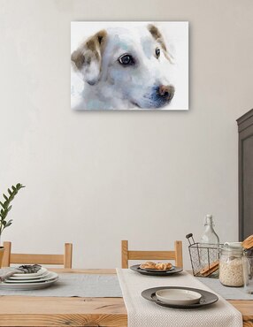 Cuadro decorativo Sabuesos de galería III técnica mixta Cuadros Jr Animales Domésticos