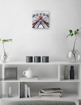 Cuadro decorativo Rueda libre técnica mixta Cuadros Jr Lugares