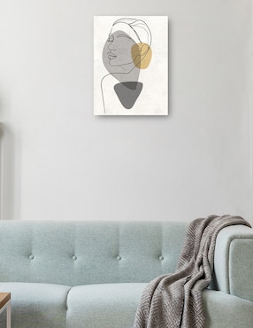 Cuadro decorativo técnica mixta Cuadros Jr Gente