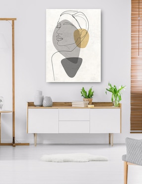 Cuadro decorativo técnica mixta Cuadros Jr Gente