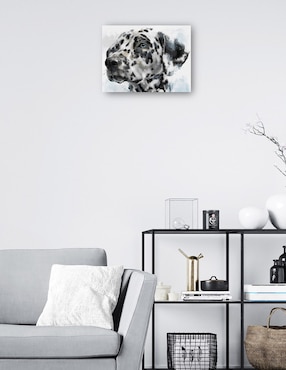 Cuadro decorativo Sabuesos de galería IV técnica mixta Cuadros Jr Animales Domésticos