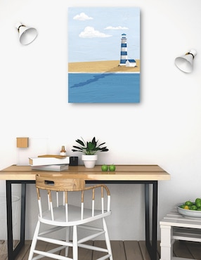 Cuadro decorativo Serie de verano I técnica mixta Cuadros Jr Faros