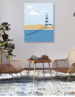 Cuadro decorativo Serie de verano I técnica mixta Cuadros Jr Faros
