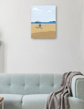 Cuadro decorativo Serie de verano II técnica mixta Cuadros Jr Playas