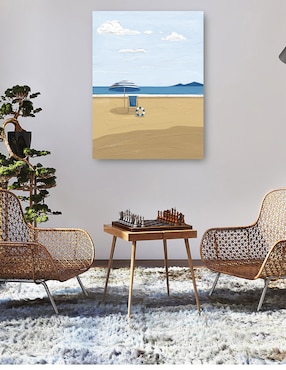 Cuadro decorativo Serie de verano II técnica mixta Cuadros Jr Playas