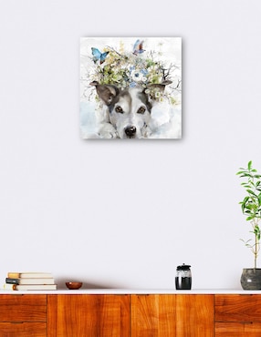 Cuadro decorativo Sabuesos de Tierra I técnica mixta Cuadros Jr Animales Domésticos