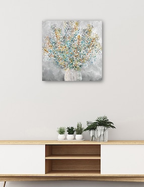 Cuadro decorativo Salvaje sobre ti técnica mixta Cuadros Jr Floreros