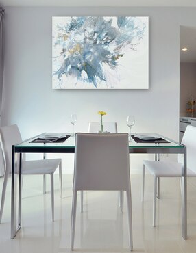 Cuadro decorativo Simpático I técnica mixta Cuadros Jr Formas