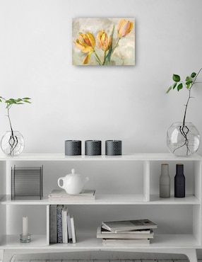Cuadro decorativo Simplemente primavera técnica mixta Cuadros Jr Floración
