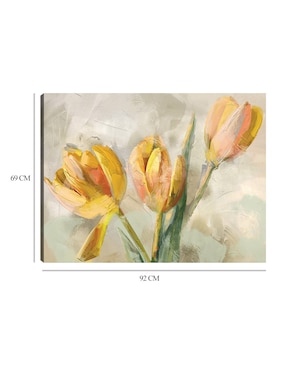 Cuadro decorativo Simplemente primavera técnica mixta Cuadros Jr Floración