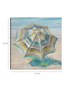 Cuadro decorativo Sombra perfecta técnica mixta Cuadros Jr Playas