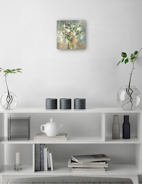 Cuadro decorativo Soho II técnica mixta Cuadros Jr Floreros