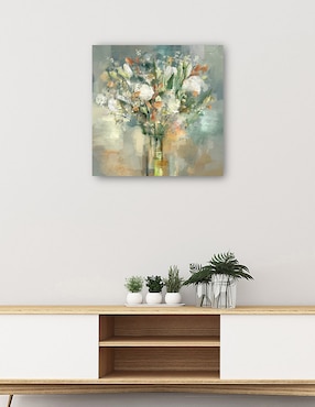 Cuadro decorativo Soho II técnica mixta Cuadros Jr Floreros