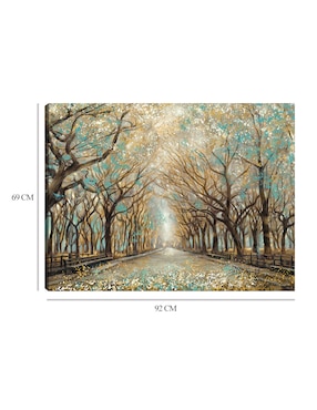 Cuadro decorativo Silencio momentáneo técnica mixta Cuadros Jr Caminos
