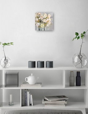 Cuadro decorativo Skylar técnica mixta Cuadros Jr Floreros